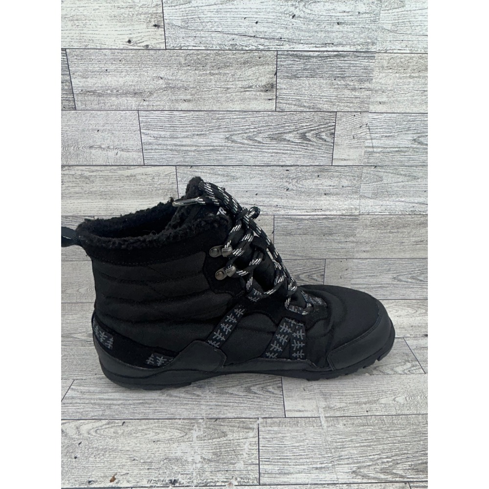 Xero Shoes Alpine Men Snow Boots Black Waterproof Minimalist Zero Drop Size 10 - Picture 11 of 16